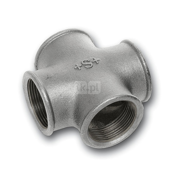 Czwórnik SANHA 180#, żeliwo ocynk (3/8''), GW