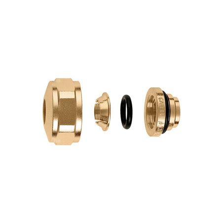 Złączka zaciskowa do rur miedzianych, mosiężnych, ze stali. Z uszczelką O-Ring 3/4-16