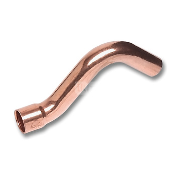 Obejście SANHA 5086, miedź, 14 mm (lut zewnętrzny x lut wewnętrzny)