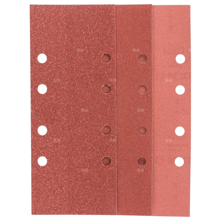 ZESTAW PAPIERÓW ŚCIERNYCH 93X230 25SZT.