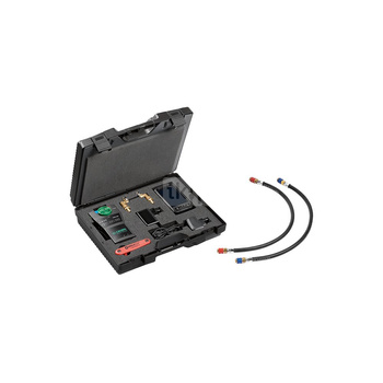 Elektroniczna stacja pomiaru natężenia przepływu i różnicy ciśnień bez zdalnego urządzenia sterującego, z aplikacją Android