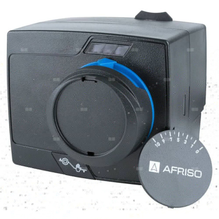 Zawór obrotowy trójdrogowy AFRISO ARV 386 Vario ProClick, mieszający, Siłownik elektryczny ARM 343, DN 40