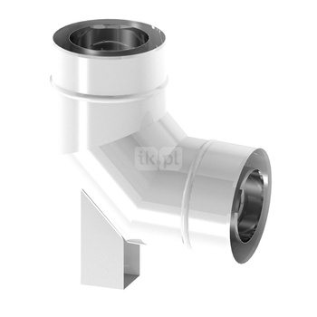 Kolano 87st. fi100/150mm z podporą ekonomic, z uszczelką