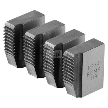 Noże gwintujące R 3/4, Zestaw REMS