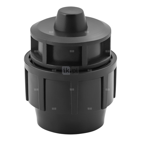 Zaślepka skręcana do rur PE PN16 50 mm