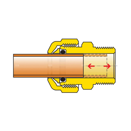 Złączka z gwintem wewnętrznym 1/2"-16