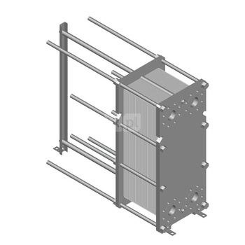 Wymiennik ciepła REFLEX RMG-19-110 płytowy CO, skręcany, 110'C, 16 bar