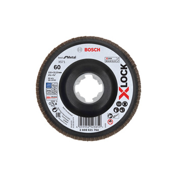 Tarcza listkowa FLAP DISC X-LOCK,BFM,115,G60