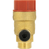 Zawór przelewowy AFRISO MS z wyjściem na manometr mosiądz 2,5 bar GZ x GW 1/2'' x 3/4''