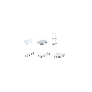 EMOTION półka stalowa duża, chrom