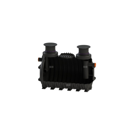 Separator tłuszczu EasyClean ground Standard (T:765-1260mm), NS 30, do zabudowy w ziemi, właz kl. B