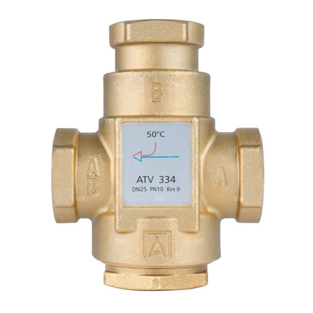 Zawór bezpieczeństwa AFRISO ATV 334 mosiądz GW x GW 1''