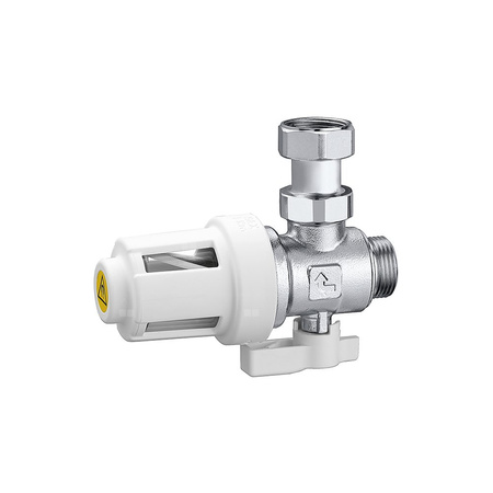 Caleffi XS - urządzenie filtrujące z magnesem do montażu pod kotłem