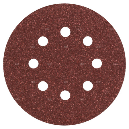 5-częściowy zestaw papierów ściernych do szlifierek mimośrodowych K = 80