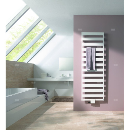 Grzejnik drabinkowy KERMI Casteo BH, wym. 1259 x 600 mm, kolor biały, moc 638W