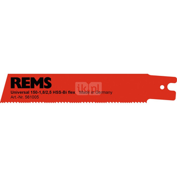 REMS Brzeszczot uniwersalny 150-1,8/2,5, 5-pak