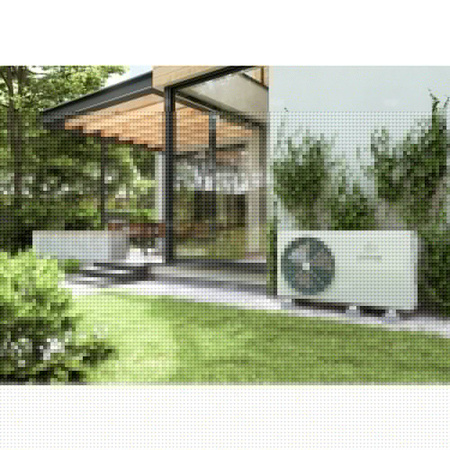 Hybrydowy system grzewczy: pompa ciepła PRIMA 1F R32 10GT (typu MONOBLOK) + wymiennik c.w.u. do pomp ciepła TOWER GRAND 200 l + bufor 200 l + zawór trójdrogowy + komplet elektryczny + centrala Sinum Lite