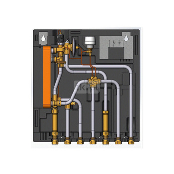 Danfoss EvoFlat FSS StS 2, w/bypass, w/1 CW meter, w/EPP front, 49kW