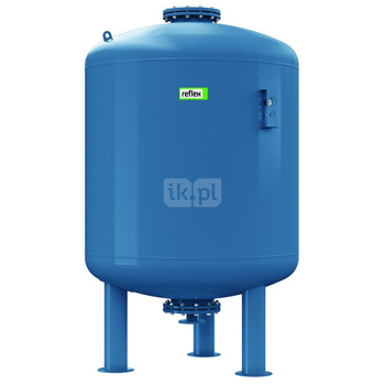 Naczynie wzbiorcze REFLEX DE 5000, pojemność 5000 l, 10 bar / 70'C, kolor niebieski, do instalacji  C.W.U.
