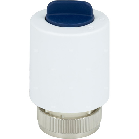 Siłownik elektrotermiczny SALUS T30NC23MO, złącze M30 x 1,5, napięcie 230 V AC, kolor biały