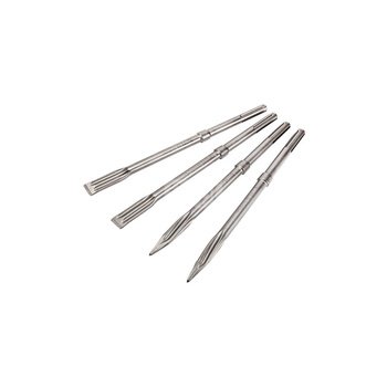4 PCS MAX CHISEL SET 400 MM, 400 X 25 MM