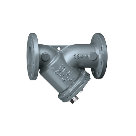 Filtr skośny Dn 250 do instalacji grzewczych. Przyłącza kołnierzowe.