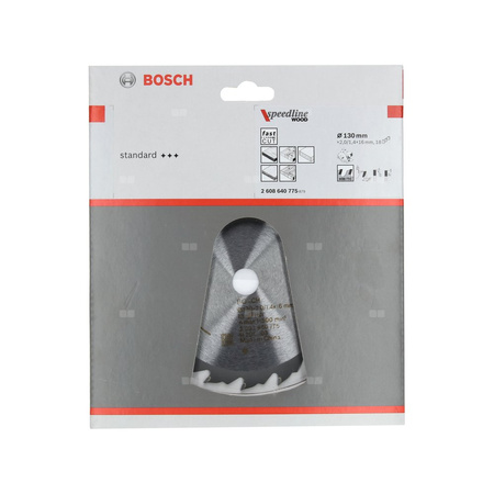 Tarcza pilarska Speedline Wood PIŁA TARCZ.-H SPEED 130X2.2X16Z18