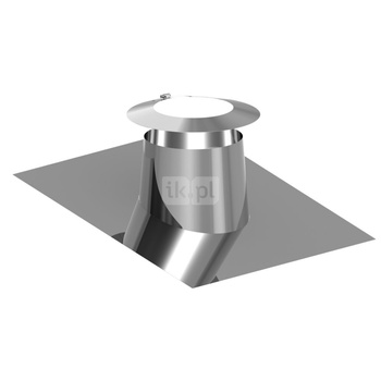 Przejście przez dach 5-15st. stal nierdzewna +kołnierz fi400/635mm