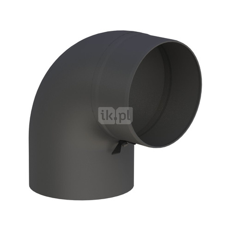 Kolano łukowe 90st. fi150mm kolor czarny