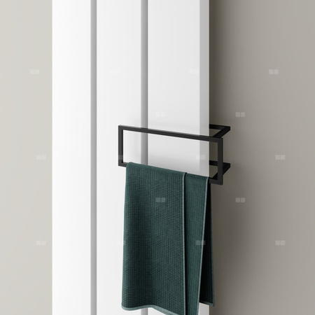 Grzejnik dekoracyjny Kermi®Beams® 1800x490x100, 1821W pod. 99, RAL 9005 SFE