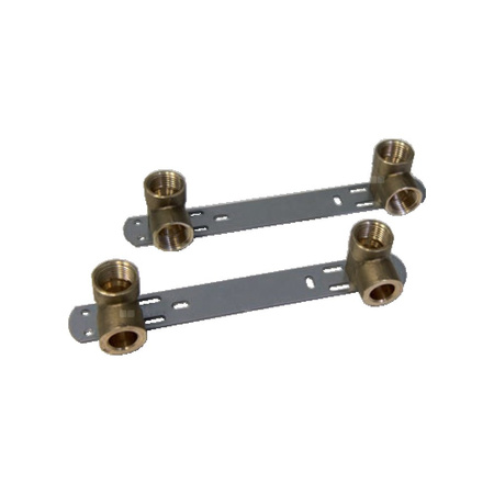 Listwa RUMET bateryjna Mosiądz 1/2'' x 1/2'' (GW x GW)