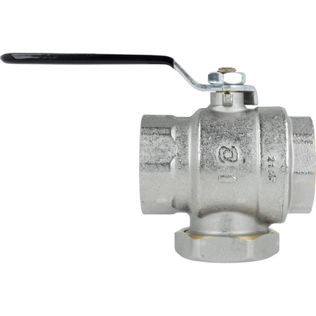Zawór kulowy z filtrem siatkowym i magnesem BFV 253, GW G1 1/4''