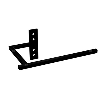 Poręcz 440mm 9005 aluminium BEAMS/BRYCE/ALUZEN