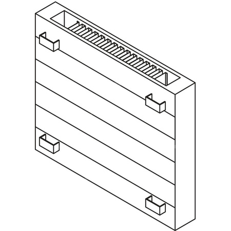 Grzejnik płytowy typ 21 KERMI V-HHV QN4066(R), z osłoną wym. 420 x 4400 mm, kolor biały, moc 4066 W