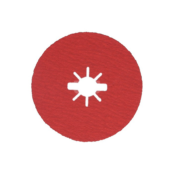 Tarcza z włókniny z systemem X-LOCK, 125 mm, G 80, otwór w kształcie gwiazdki, R780 Best for Metal + Inox 125 x 22,23 mm, G80