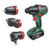 Bosch wkrętarka akumulatorowa z udarem AdvancedImpact 18V 1x2,5Ah + 3 adaptery