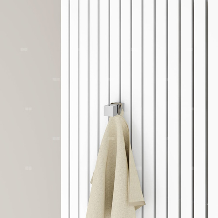 Grzejnik dekoracyjny Kermi®Carré Plus® 1400x415x86, 1179W, podł. 6998, RAL 9016 SG