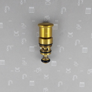 Przełącznik natrysku do baterii wannowej wolnostojącej  MOZA GOLD