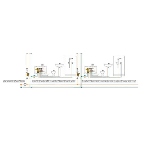 Termostatyczny zawór do cyrkulacji c.w.u. 1 1/4" z termometrem