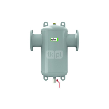 Separator mikropęcherzy REFLEX D 100, 10 bar / 110'C, DN100/PN16, kolor: szary
