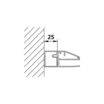 Kermi przedłużka Filia XP SVSV1 2000 SIHG