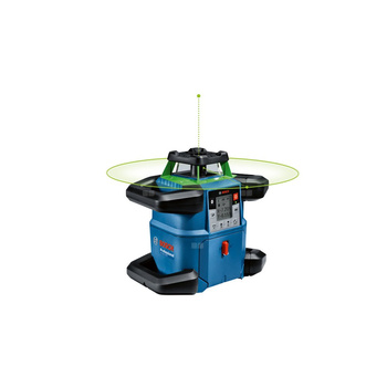 Laser obrotowy GRL 650 CHVG w walizce L-BOXX, z 4 bateriami (LR20), odbiornikiem laserowym LR 65G Professional