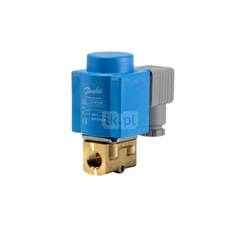 Zawór elektromagnetyczny EV210B, Funkcja: NC, G, 1/4, 0.300 m³/h, FKM