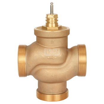 Zawór VRB 3 PN16 40/25 3-drogowy, grzybkowy, gwint zewn. do układów ogrzewania i chłodzenia