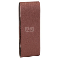 3-częściowy zestaw taśm szlifierskich do szlifierek taśmowych, wersja czerwona K = 60