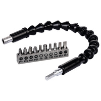 Plastikowa, elastyczna przedłużka SDB, 11 szt. Plastikowa, elastyczna przedłużka, 300 mm, zestaw końcówek wkręcających PH1, PH2,