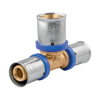 73C O25xO16xO20 Trójnik klasa 1/10 5/6 25x2,5/16x2/20x2,0 CuZn typ "U"