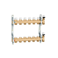 Zespół rozdzielaczy. 1" x 11 wyjść 3/4" GZ