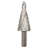 Wiertła stopniowe ze stali HSS 4-20  mm