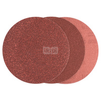 10-częściowy zestaw papierów ściernych do szlifierek kątowych i wiertarki D = 125 mm, K = 60 – 180, 10 szt.